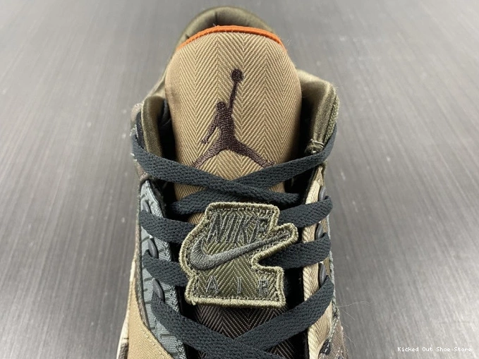 Kicked Out Shoe Store Retro Patchwork Camo Air Jordan DO1830-200 3 0819
